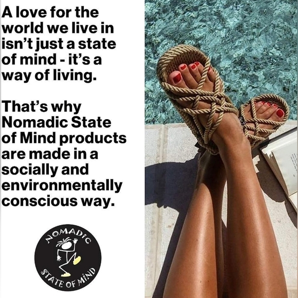 Nomadic State of Mind Rope Sandals, Mountain Momma Sandals Sz9-9.5 - Picture 6 of 11